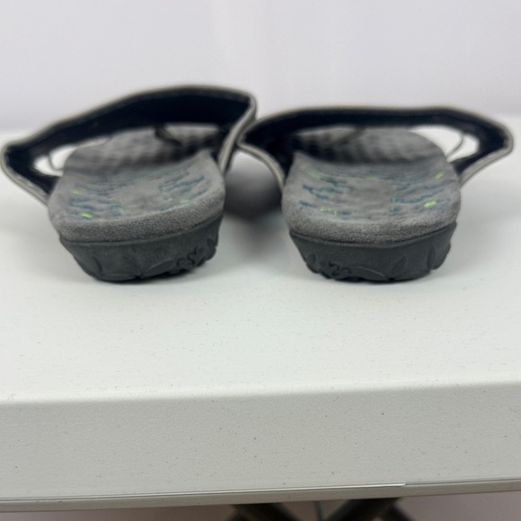 Orthopedic Sandals with Arch Support Comfort Adjustable Toe Ring Buckle Size 8 - Picture 4 of 9